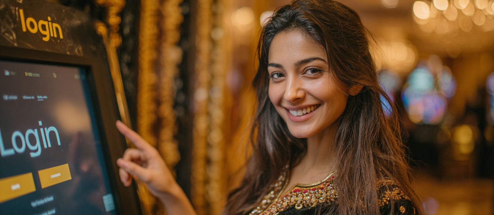Kikriya Log In – Secure and easy access to your player account Happy player logging into Kikriya platform for exciting online gaming adventures